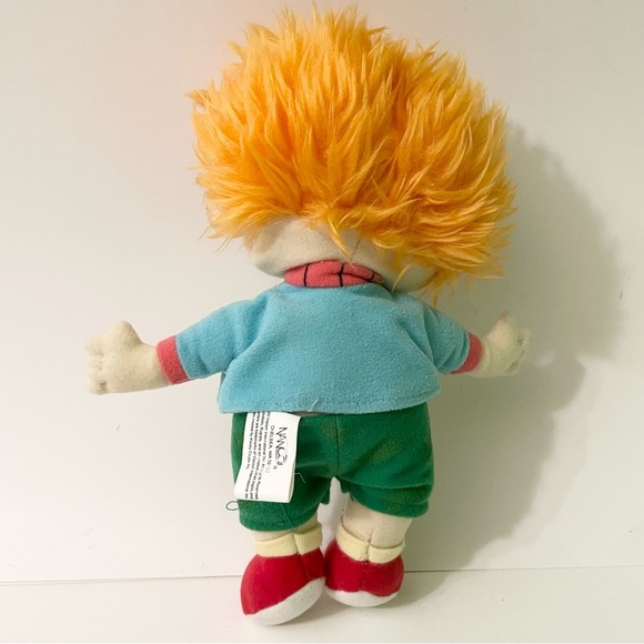 Vintage Nanco Rugrats Nickelodeon Chuckie Plush - Picture 5 of 15